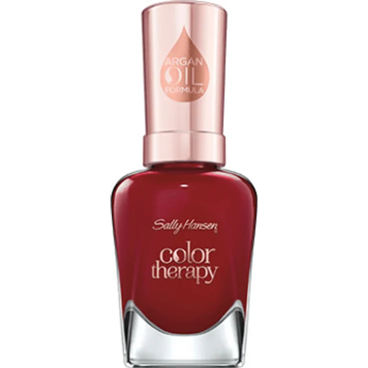 Sally Hansen Color Therapy Argan Oil Formula 370 Unwined 14,7 ml, Farbton: Rot – Bild 1