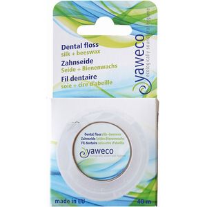 Bild für Yaweco Zahnseide aus reiner Seide und Bienenwachs 40 m