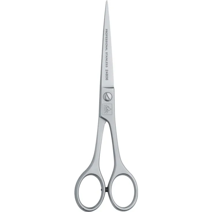Erbe Haarschneideschere, 16,5 cm, silber