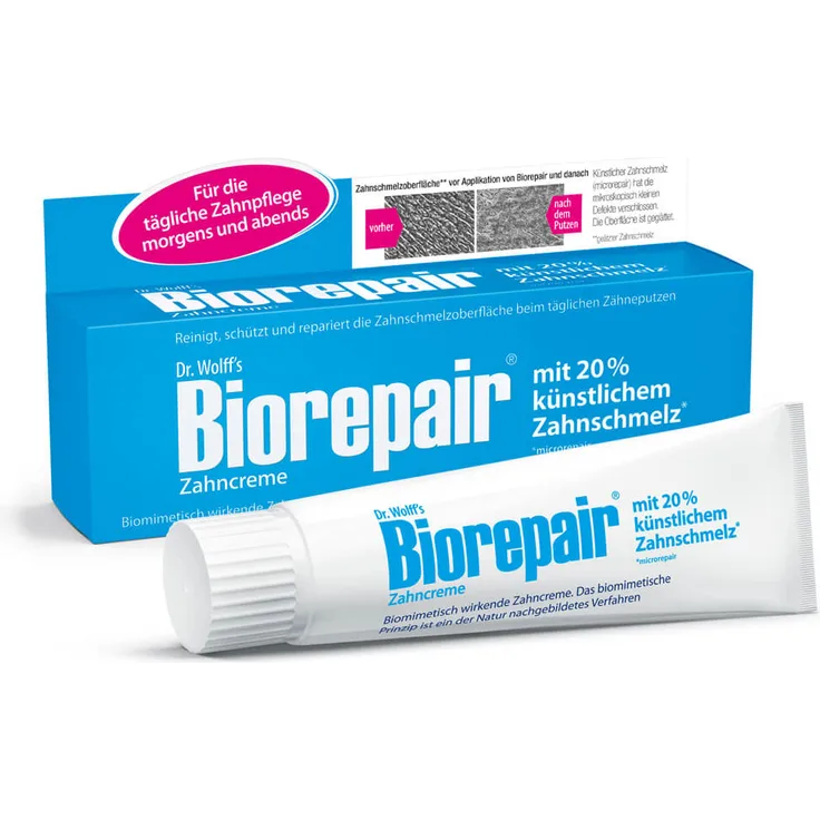 BioRepair 10 x 75 ml, für saubere Zähne & frischen Atem