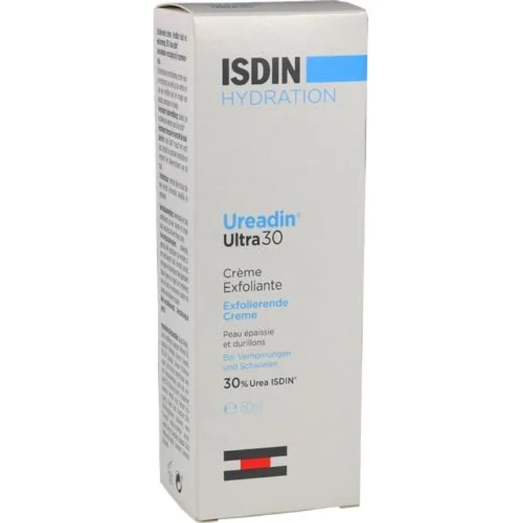 Isdin Ureadin Ultra 30 Exfolierende Creme 50 ml Tagespflege für Damen und Herren