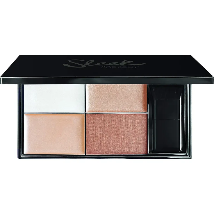 Sleek MakeUP Precious Metals Highlighting Palette 9 g, für einen strahlenden Teint