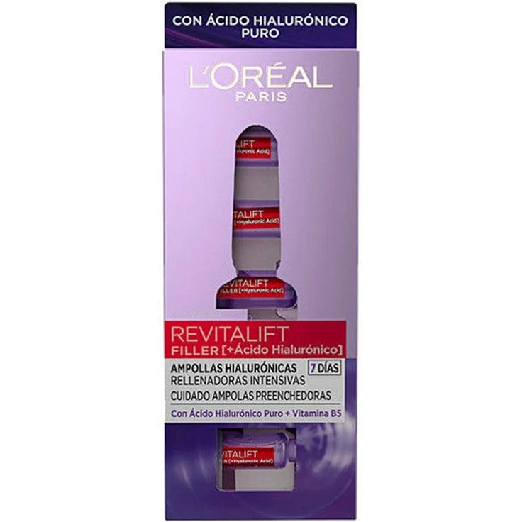 L'Oréal Ampullen mit Lifting-Effekt Revitalift Filler L'Oréal Make Up 7 uds, mit pflegender Wirkung 