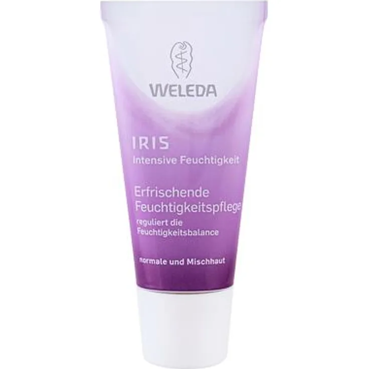 Weleda Iris Hydrating Facial Lotion Feuchtigkeitscreme Mit Iris Für Normale Haut Und Mischhaut 30 ml, feuchtigkeitsspendende Wirkung