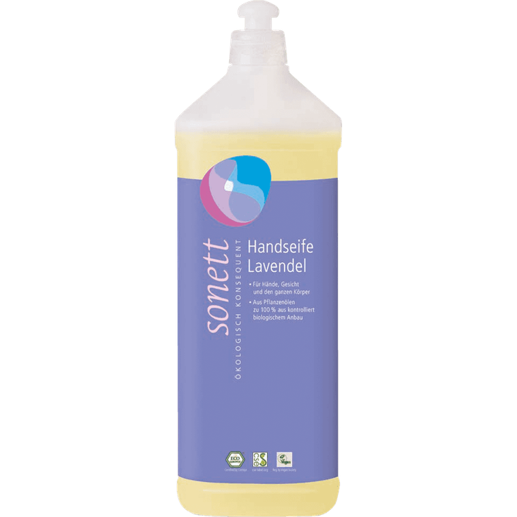Sonett Handseife Lavendel Nachfüllflasche 1000 ml für Normale Haut geeignet
