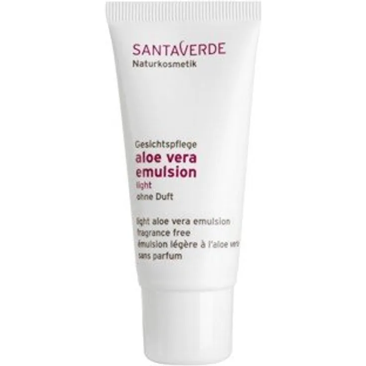 Santaverde Aloe Vera Creme Light ohne Duft 30 ml Tagespflege