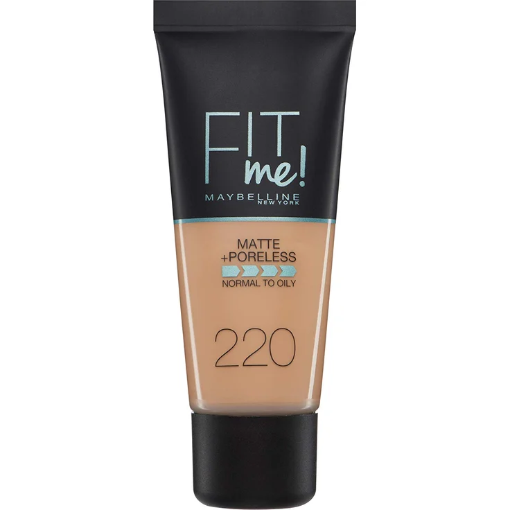 Maybelline Make-up Fit Me Liquid Foundation 220 Natural Beige 30 g – Bild 1
