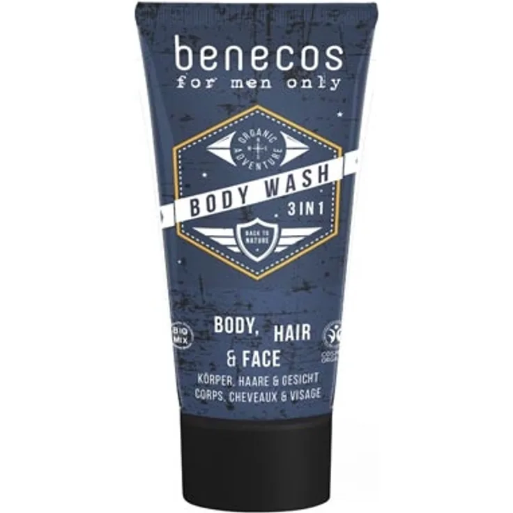 Benecos only for men 3 in 1 Body Wash 200 ml