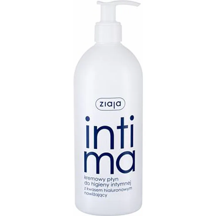 Ziaja Intimate Creamy Wash With Hyaluronic Acid Feuchtigkeitsspendende cremige Hygiene zur Beruhigung und zum Schutz 500 ml