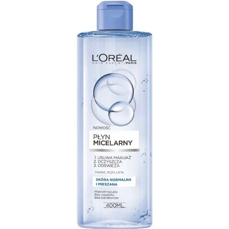 L'Oreal Skin Expert Mizellenwasser Normale Haut 400 ml mit einer reinigenden Wirkung