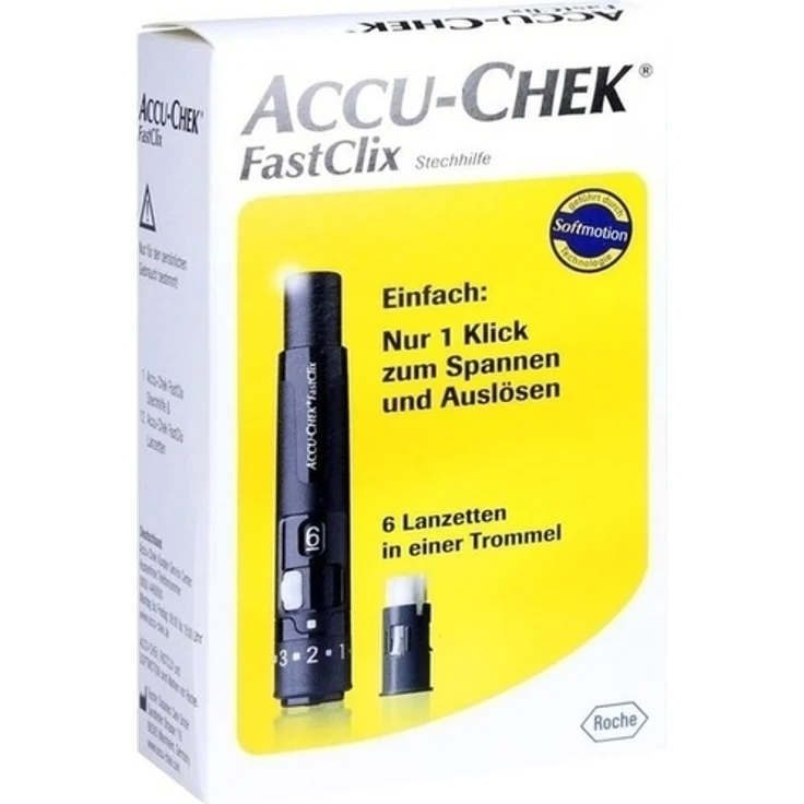 Roche Accu Chek FastClix Stechhilfe Modell II 1 St. - Preisvergleich – Bild 1