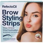 RefectoCil Brow Styling Strips Enthaarungsstreifen für Augenbrauen 20 Stück