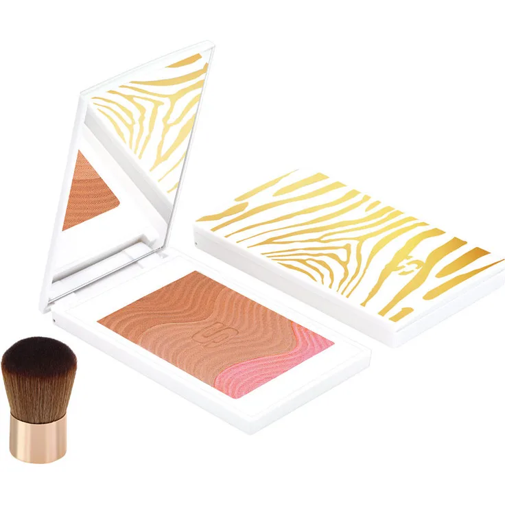 Sisley Make-up Phyto-Touche Poudre Eclat Soleil Miel Canelle schimmerndes Finish