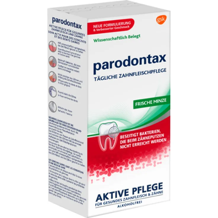 Parodontax Mundspülung Zur Täglichen Zahnfleischpflege 300 Ml Mundspülung frischer Atem