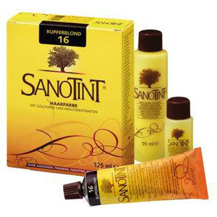 Firstorganicbaby Sanotint hair color no. 16 Copper Blond, 125ml