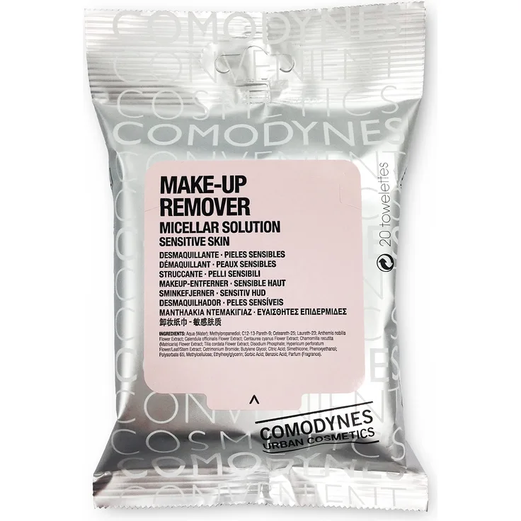 Comodynes Micellar Cleanser Femme Women Micellar Make Up Remover 20 Stück, für Damen und Herren