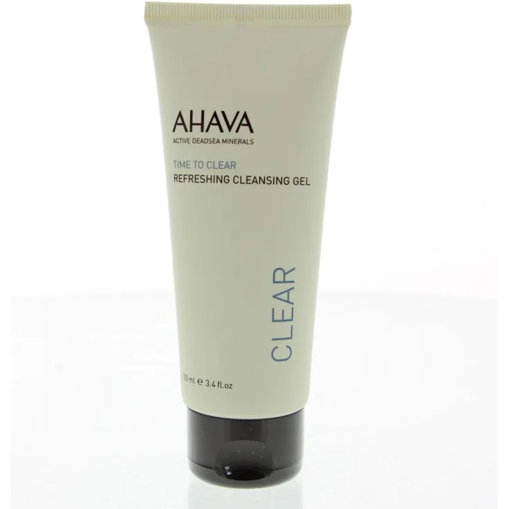 Ahava Time to Clear Refreshing Cleansing Gel Empfindliche Haut 100 ml, Textur: Gel 