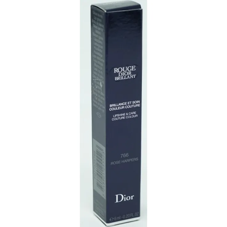 Dior Rouge Brillant lipgloss Lipshine & Care 766 Rose Harpers 6 ml