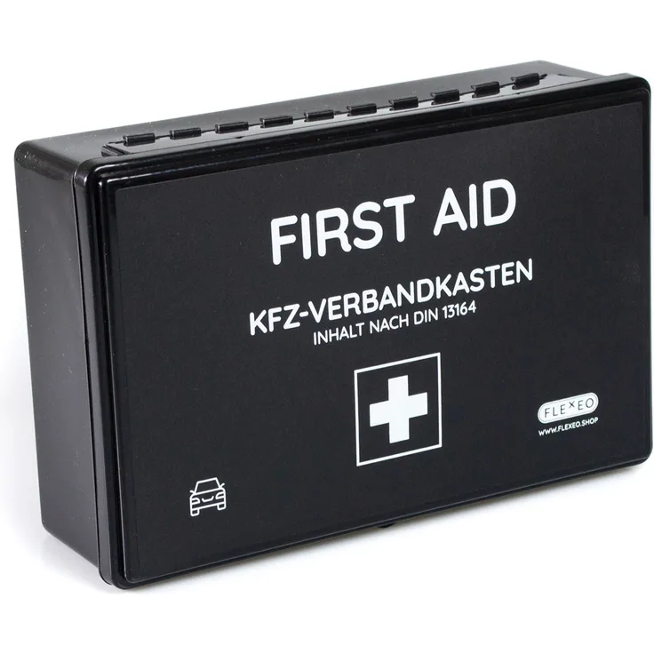 Flexeo KFZ Verbandkasten inkl. Füllung nach DIN 13164