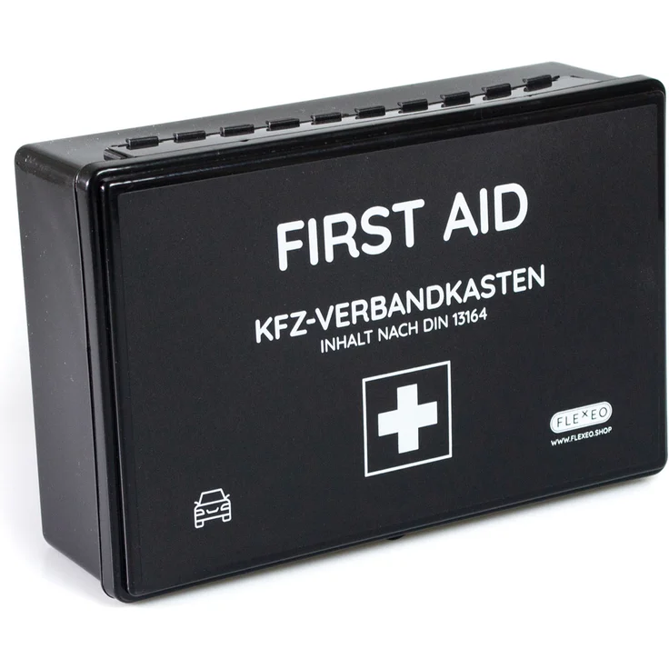 Flexeo KFZ Verbandkasten inkl. Füllung nach DIN 13164