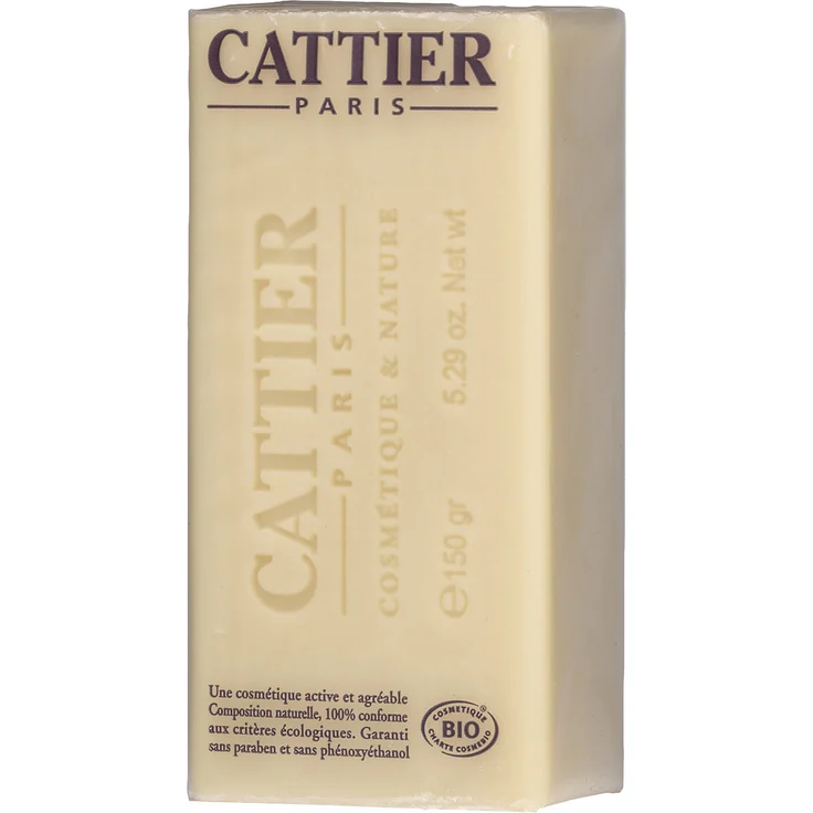 Cattier-Paris Heilerde Seife Sheabutter BIO 150 g für Alle Hauttypen geeignet – Bild 1