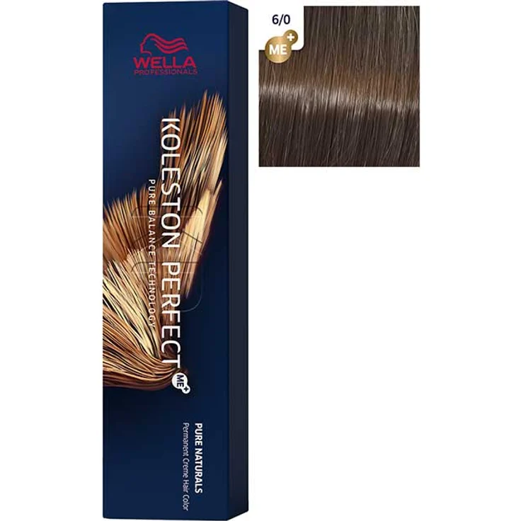 Wella Koleston Perfect Me+ 6/0 dunkelblond 60 ml – Bild 1