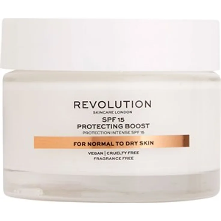 Revolution Skincare Gesichtspflege Moisturiser Protecting Boost For Normal To Dry Skin SPF 30 50 ml Tagespflege für Damen und Herren