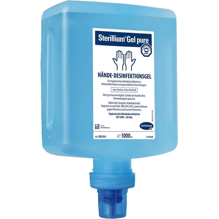 Bode Sterillium Gel pure CleanSafe Händedesinfektion 1 Liter