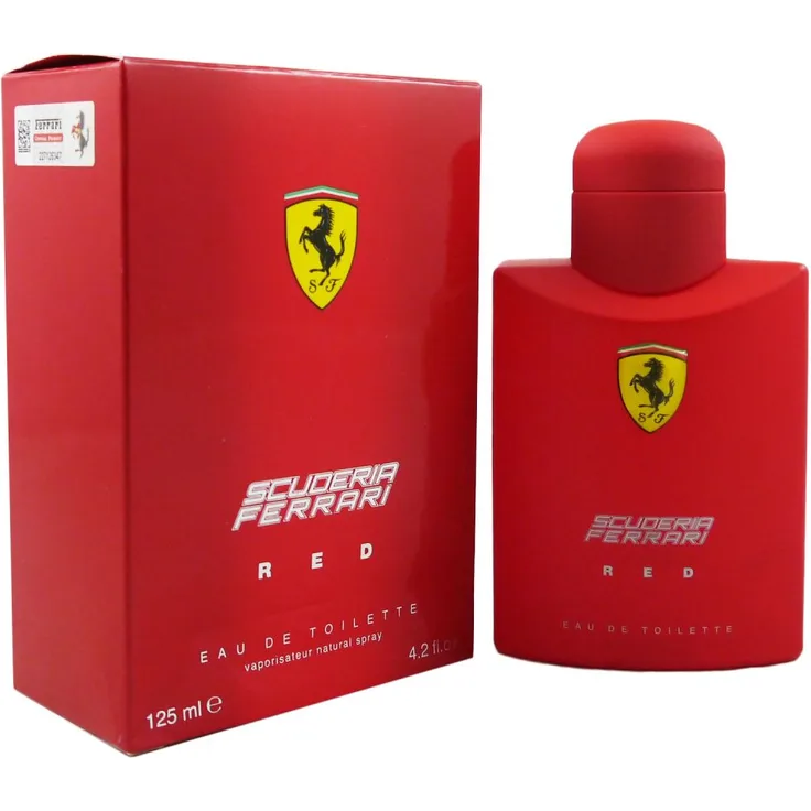 Ferrari Scuderia Red Eau de Toilette (EdT) Herrenduft 125 ml
