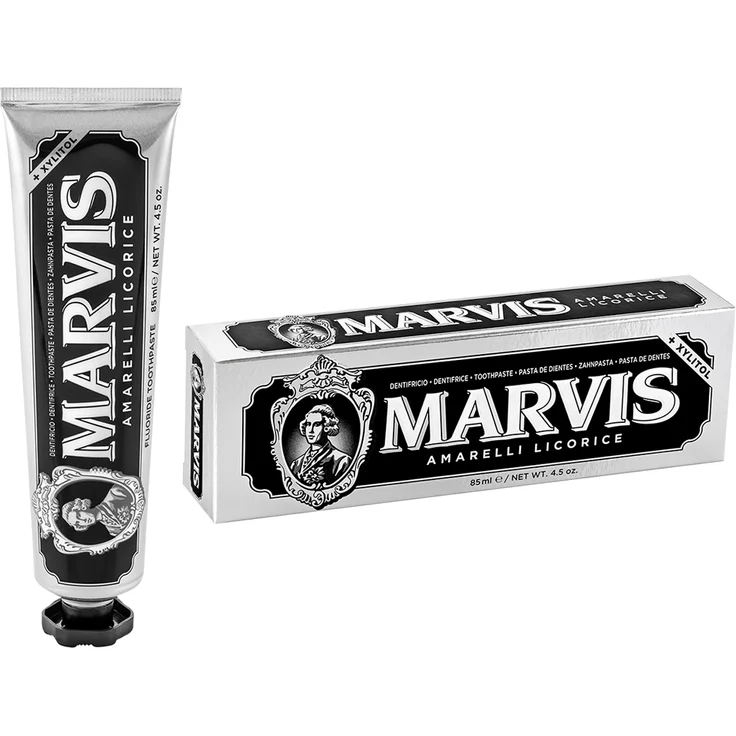 Marvis Amarelli Licorice 85 ml, für saubere & gesunde Zähne – Bild 2