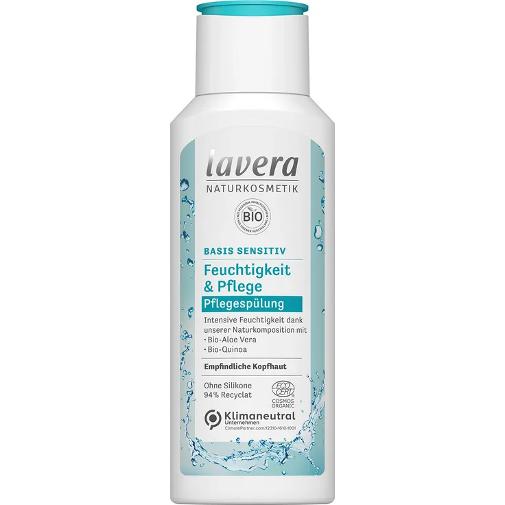 Lavera Pflegespülung Basis Sensitiv Feuchtigkeit Pflege 200 ml