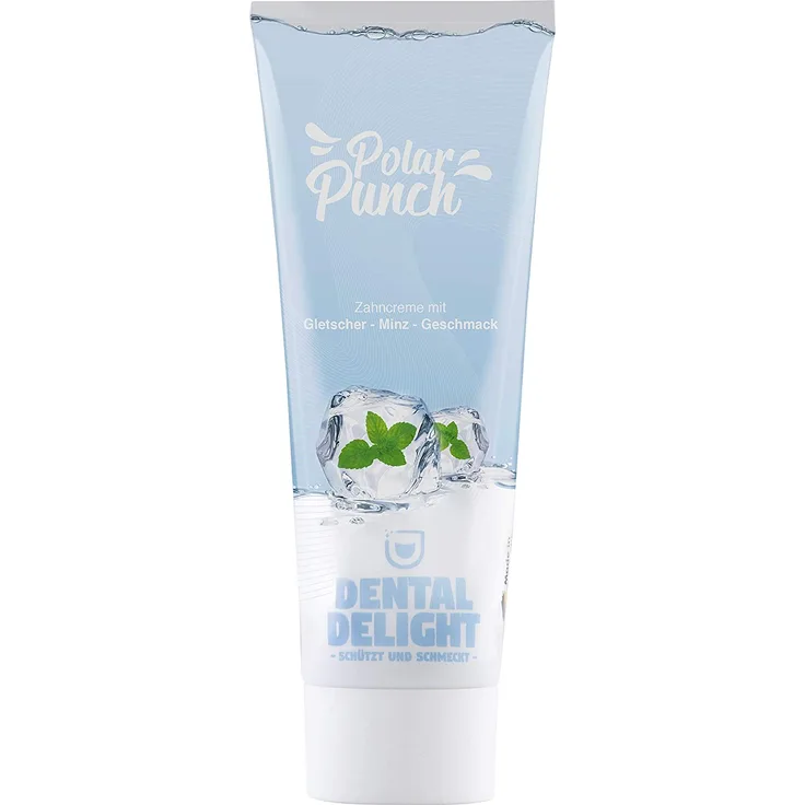 Dental Delight Zahncreme Polar Punch 75 ml, vegan, klimaneutral, Mikroplastik frei