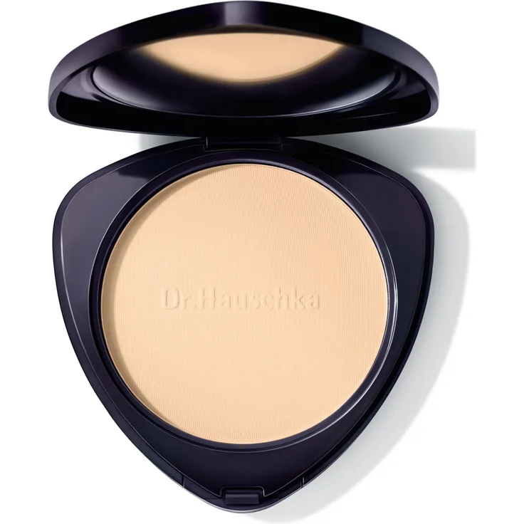 Dr. Hauschka Make-up Kompaktpuder 01 Macadamia, mit einer festen Textur 