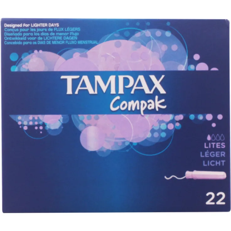 Tampax Compak lites 22 Stück Tampons