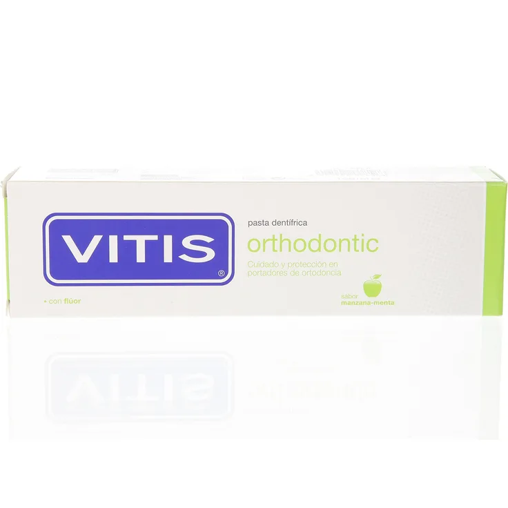 Vitis Orthodontic Zahnpaste 100 ml, für saubere Zähne & frischen Atem
