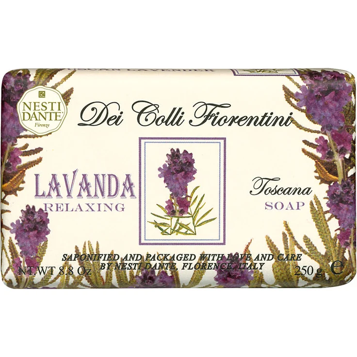 Nesti Dante 6642-03 Dei Colli Fiorentini Lavanda Lavendel Seife für Alle Hauttypen geeignet