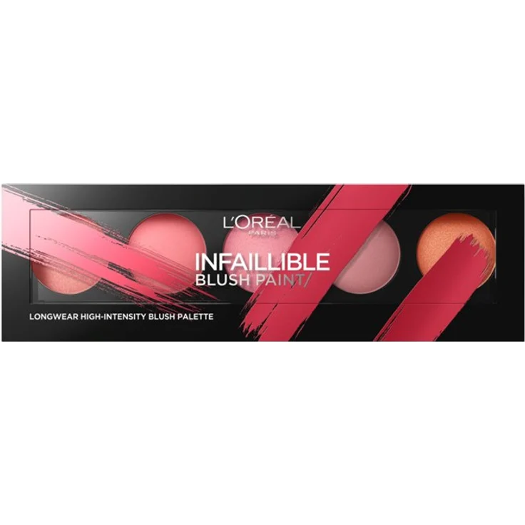 Loreal Infaillible Blush Paint Longwear High Intensity Palette Ambers 10G