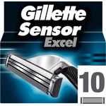 Gillette Sensor Excel Rasierklingen 10 Stück