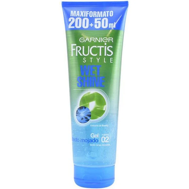 Garnier Fructis Style Wet Shine Gel Efecto Mojado 250 ml