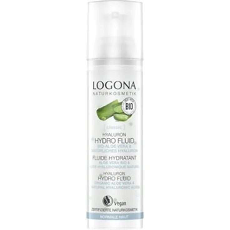 Logona Gesichtspflege Tagespflege Hyaluron Hydro Fluid 30 ml Tagespflege für Damen und Herren