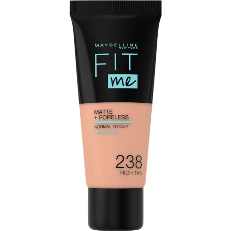Maybelline Fit me! Matte + Poreless Make-up #238-rich tan 30 ml – Bild 1