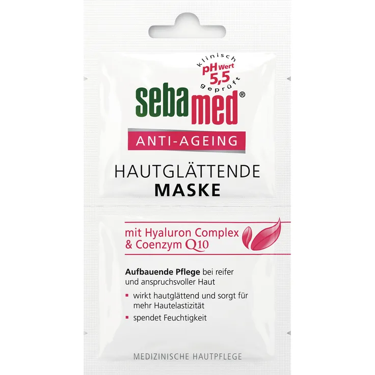 sebamed ANTI AGEING Hautglättende Maske 10 ml mit reinigender Wirkung