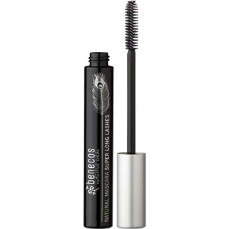 Benecos Natural Wimperntusche Super Long Lashes Carbon Black 8 ml