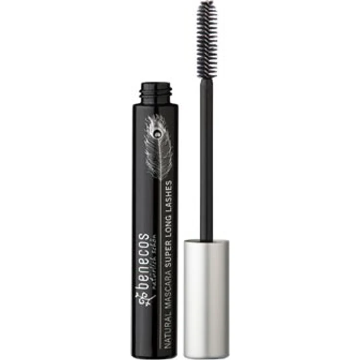 Benecos Natural Wimperntusche Super Long Lashes Carbon Black 8 ml