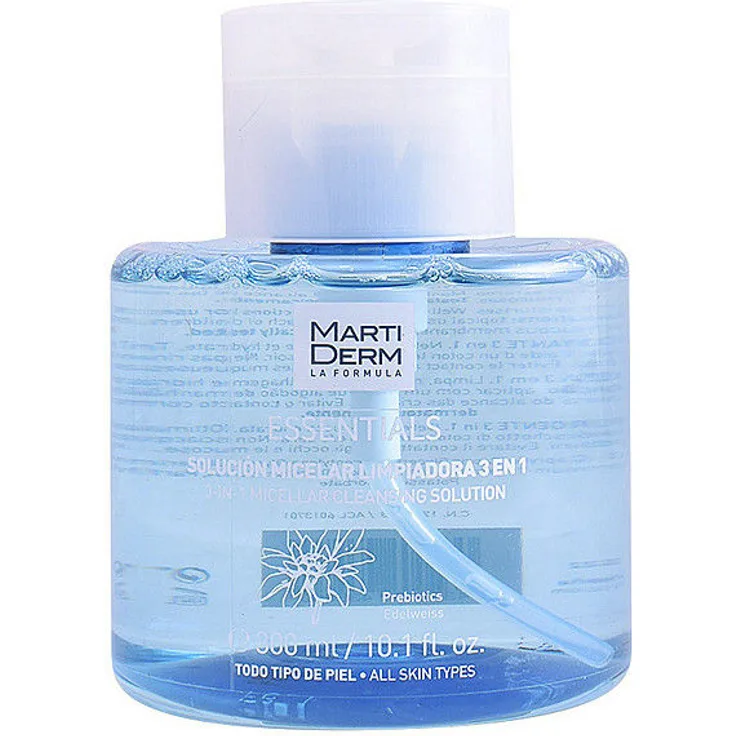 Martiderm Make-up entfernendes mizellares Wasser Essentials Martiderm 300 ml, für Damen und Herren 