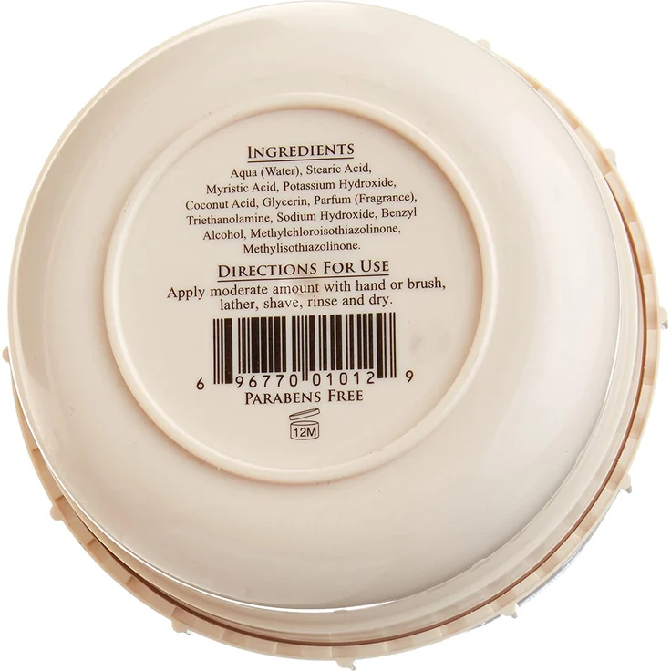 Taylor of Old Bond Street Cedarwood Shaving Cream parabenfrei angereichert mit Zedernholz 150 g – Bild 3