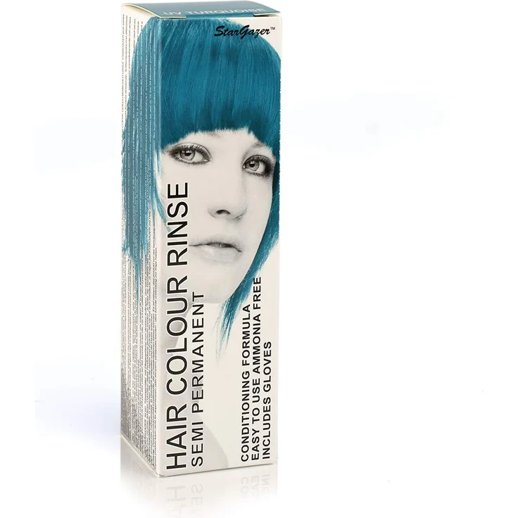 Stargazer Semi Permanent Hair Colour Rinse Uv Turquoise – Bild 1