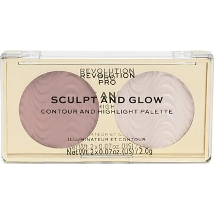 Makeup Revolution London Revolution PRO Sculpt And Glow Konturier-Palette 4 g Farbton Sands Of Time