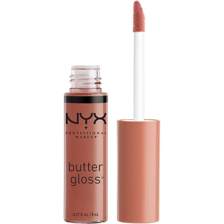 NYX Professional Makeup Lipgloss & Lipcream Butter Gloss Lipgloss Praline 16 8 ml – Bild 1