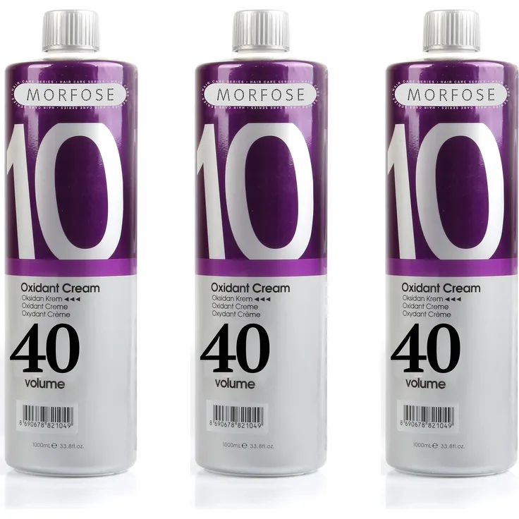 Morfose 10 Oxidant Cream 12% 40 Vol 3 x 1000 ml